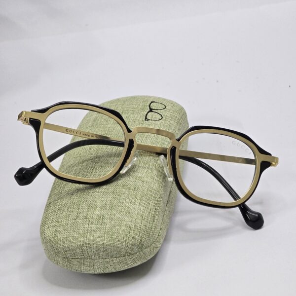 New stylish Gussi Round Shape Full Metal Eyewear For Unisex