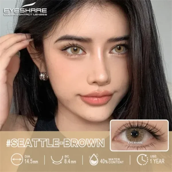 EYESHARE Seattle Brown 14.5 DM