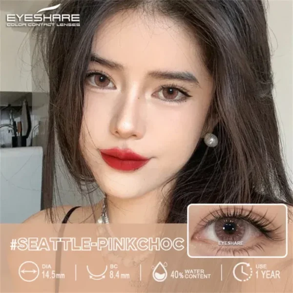 EYESHARE Seattle PinkChoc 14.5 DM