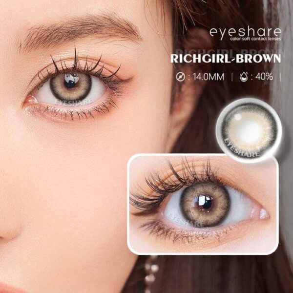 EYESHARE Richgirl Brown 14.0 DM