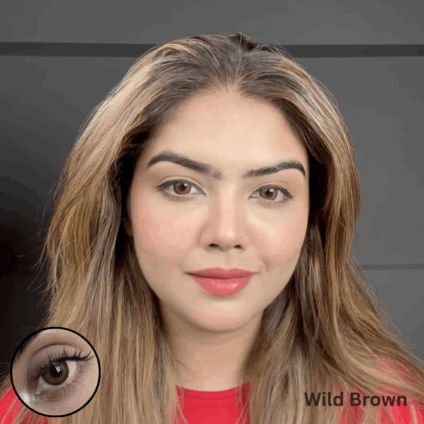 Freshlady Wild Brown lens DM 14.5