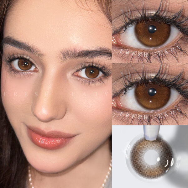 Freshlady Glimmer Brown lens DM 14.2