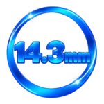 14.3 mm