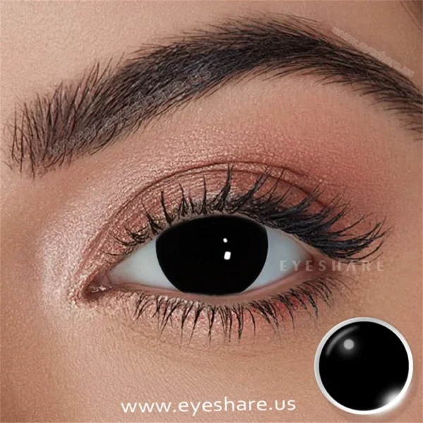 Cosplay BLIND Black 14.5mm 1 Pair