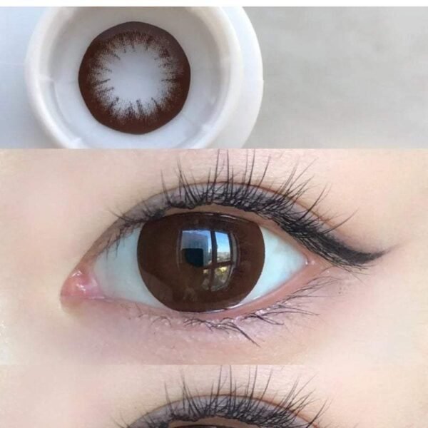 Uyaai Big Eyes Coffee Contact Lens