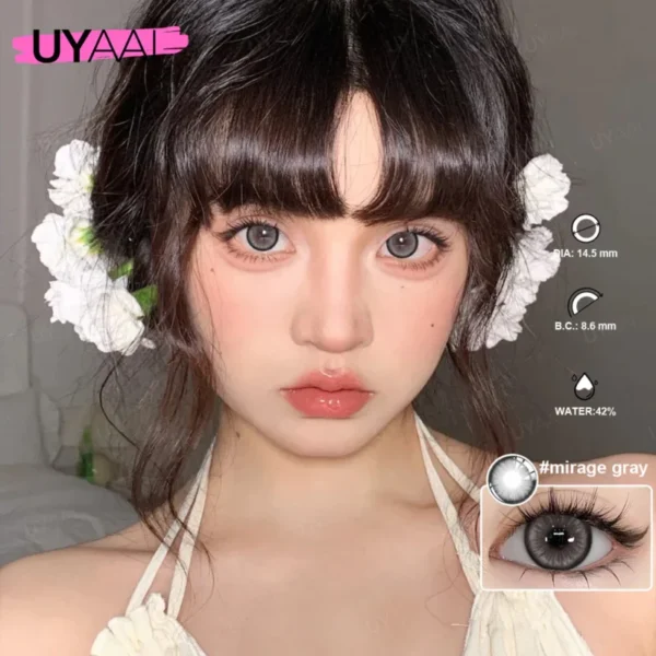 Uyaai Mirage Gray Contact Lens