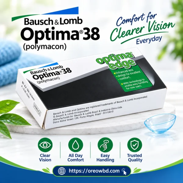 Bausch and Lomb Optima 38 Contact Lens