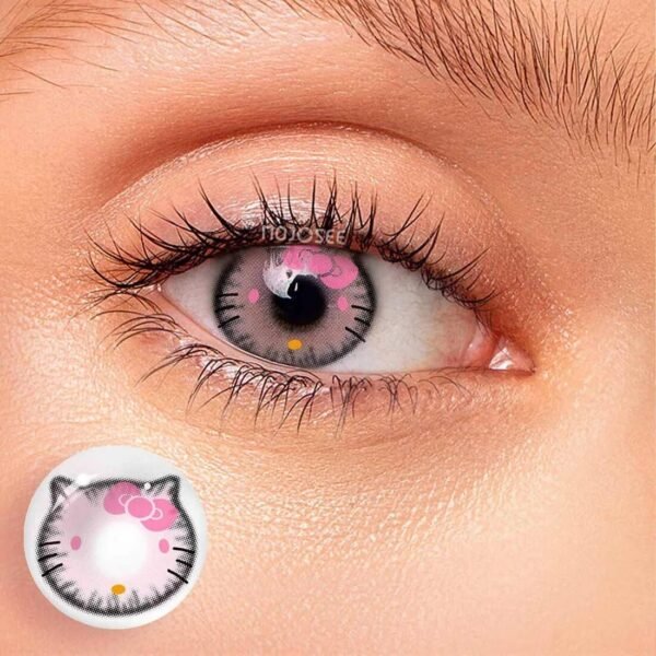 Cosplay Kitty Pink Contact Lens