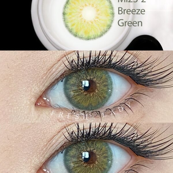 Freshlady Breeze Green lens DM 14.2