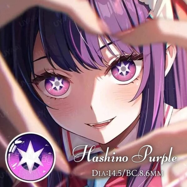 Halloween Hoshino Purple Contact Lens