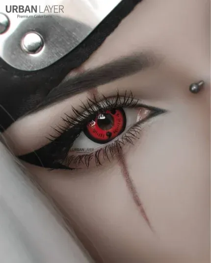 Halloween Naruto Sasuke Uchiha Contact Lens  Contact Lens