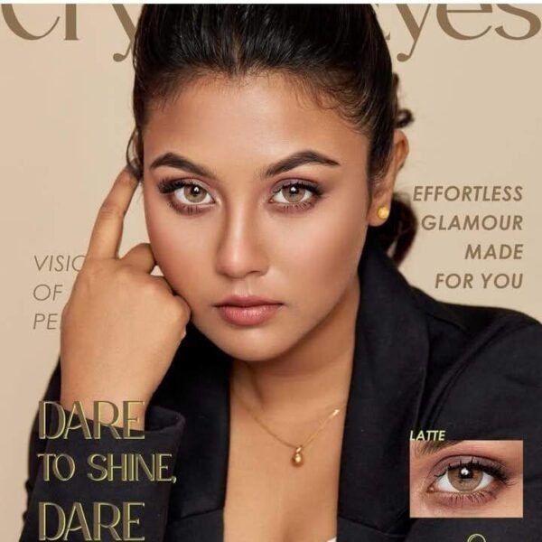 Hue Latte Contact Lens