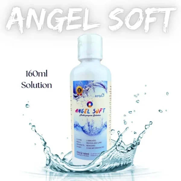Angel soft Contact Lens solution Water 160ml