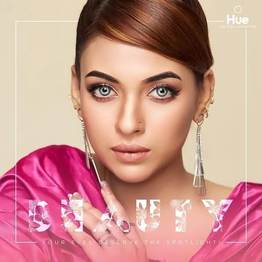 Hue Shadow Contact Lens