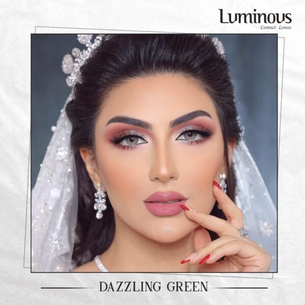 Luminous Dazzling Green Contact Lens