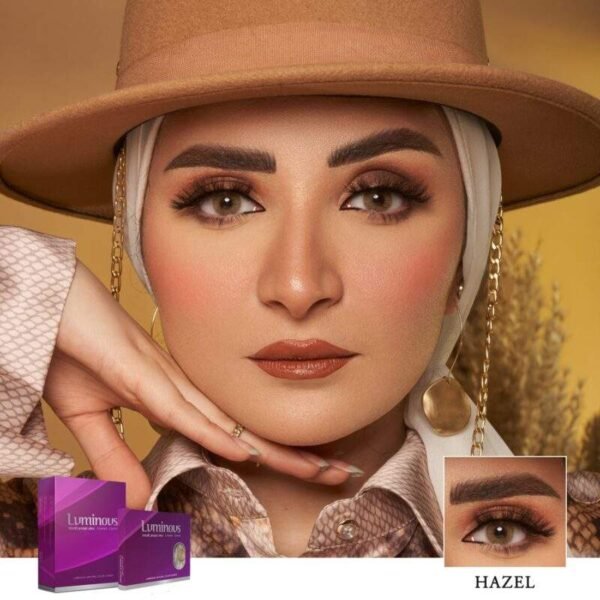 Luminous Hazel Contact Lens