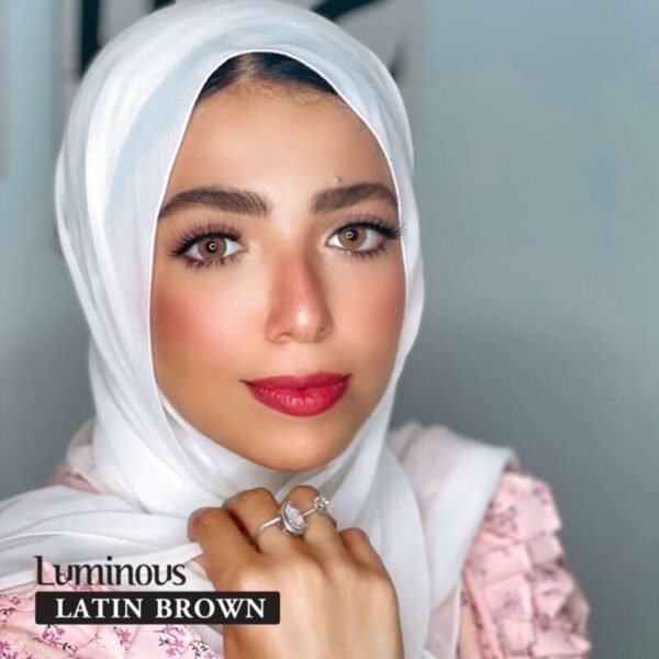 Luminous Latin Brown Contact Lens