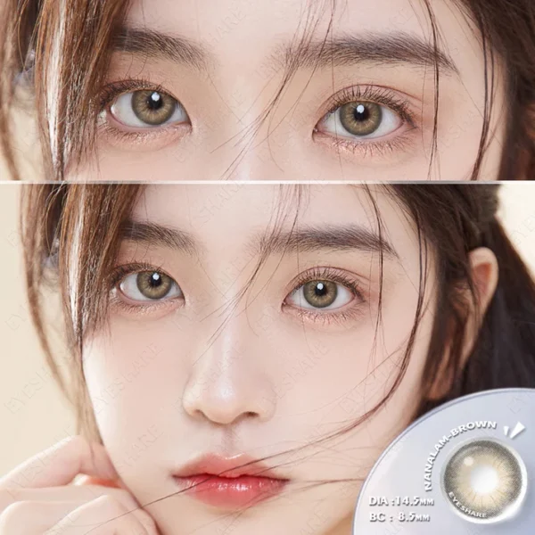 EYESHARE Nanalam Brown 14.5mm