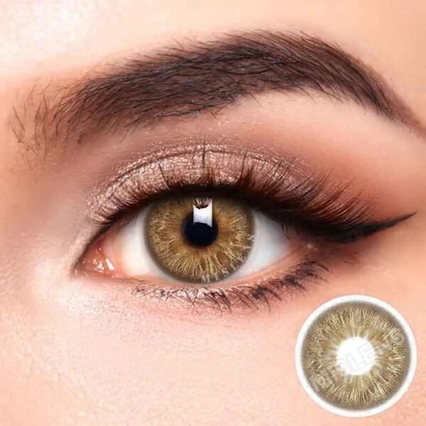 Uyaai Leopard Brown Contact Lens